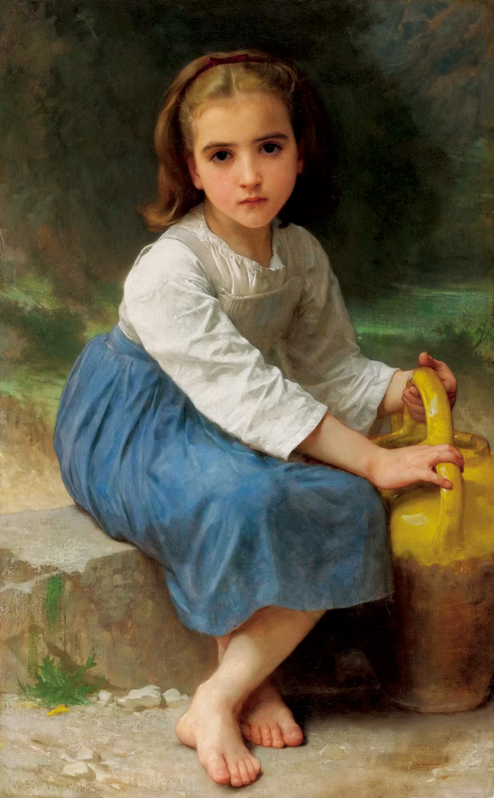  阿道夫·布格罗 Adolphe Bouguereau ——小憩 (9)